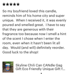 Skyline Chili CANdle Review