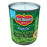 Green Bean Repurposed CANdle Soy Wax Hemp Wick