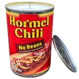 Repurposed Chili Can Soy Wax Candle Sustainable Eco Friendly Gift for Dad
