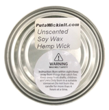 Peas and Carrots Eco Friendly Soy CANdle Organic Hemp Wick