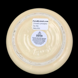 Citronella Lemongrass Soy Candles Upcycled Pale Yellow Pottery Bowl Organic Hemp Wicks Essential Oils