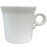 White 10oz Coffee Scented Soy Candle Handmade with Crackling Wooden Wick