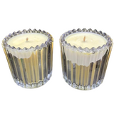 Citronella Lemongrass Soy Candles Upcycled Votives Organic Hemp Wicks Essential Oils