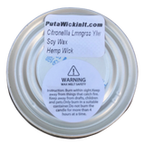 Chicken Noodle Soup CANdle 10.5oz Soy Wax Choice of Scents Organic Hemp Wick
