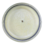 Citronella Lemongrass Essential Oil Soy Candles Handmade Organic Hemp Wick Upcycled Glass Decanter