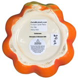 Pumpkin Spice Soy Candles Handmade Upcycled Ceramic Pumpkin Organic Hemp Wicks