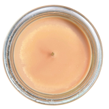 Espresso Latte Soy Candles Handmade Upcycled Yogurt Jar Organic Hemp Wick