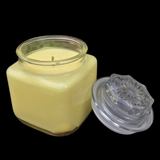 Citronella Lemongrass Essential Oil Soy Candles Handmade Recycled Upcycled Container Organic Hemp Wick