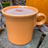 Tangerine 10oz Coffee Scented Soy Candle Handmade with Crackling Wooden Wick