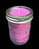 Unscented Soy Candles Handmade Upcycled Mason Jar Organic Hemp Wick