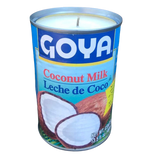 Soy Candle Upcycled Recycled Coconut Milk Can CANdle 15oz Organic Hemp Wick