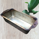 Upcycled Loaf Pan 22oz Choice of Scent Soy Candles Made to Order Organic Hemp Wicks
