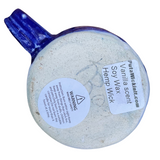 Handmade Pottery Vanilla Scented Candles  Soy Wax