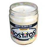 Queso CANdle 16oz Soy Wax Choice of Scents Organic Hemp Wick