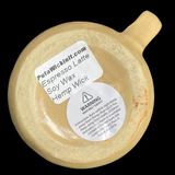 Upcycled Coffee Cup Soy Candles Handmade Organic Hemp Wick