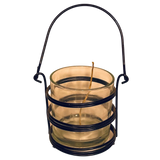 Custom Made Soy Candle Handmade Upcycled Container Organic Hemp Wick