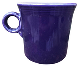 Coffee Scented Candles Wood Wick Soy Wax Upcycled Purple Coffee Cup