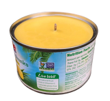 Pineapple Scented Repurposed Hemp Wick CANdle Soy Wax 8oz