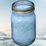 Mason Jar 16oz Soy Wax Candle Organic Hemp Wick