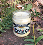 Mosquito Candle Repurposed Queso Jar 16oz