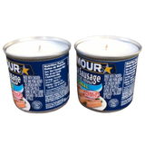 Vienna Sausage CANdle (Set of 2) Soy Wax Choice of Scents Organic Hemp Wicks