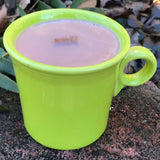 Coffee Scented Candles Upcycled Coffee Mug Soy Wax Wood Wick