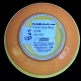 Pumpkin Spice Soy Candles Handmade Upcycled Reusable Ceramic Bowl Three Organic Hemp Wicks