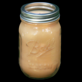 Pumpkin Spice Pastry Scented Candles Upcycled Mason Jar Soy Wax Organic Hemp Wick