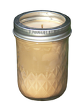 Pumpkin Spice Pastry Scented Candles Upcycled Mason Jar Soy Wax Organic Hemp Wick