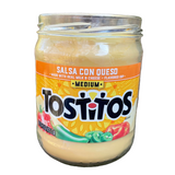 a jar of mayonnaise sits on a white surface