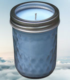 Mason Jar 8oz Soy Wax Candle Organic Hemp Wick