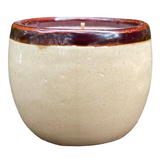 Upcycled Coffee Cup Soy Candles Handmade Organic Hemp Wick