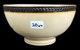 Vanilla Soy Candles Handmade Eco Friendly Upcycled Ceramic Bowl Candles Three Organic Hemp Wicks