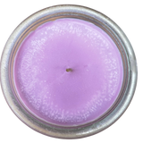 Lavender Upcycled Yogurt Jar Soy Candle Organic Hemp Wick