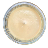 Vanilla Soy Candles Handmade Upcycled Yogurt Jar Organic Hemp Wick