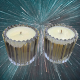 Citronella Lemongrass Soy Candles Upcycled Votives Organic Hemp Wicks Essential Oils