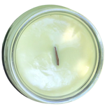 Citronella Lemongrass Essential Oil Soy Candles Handmade Upcycled  Decanter Crackling Cherry Wood Wick