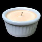 Pumpkin Spice Soy Candles Handmade Upcycled Reusable Baking Dish Organic Hemp Wick