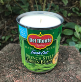 Green Bean Repurposed CANdle Soy Wax Hemp Wick