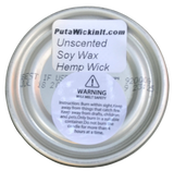 Green Bean Repurposed CANdle Soy Wax Hemp Wick