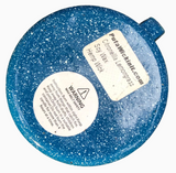 Citronella Lemongrass Soy Candles Handmade  Upcycled Blue Coffee Cup Essential Oils