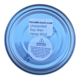 Vegetarian Baked Bean CANdle (16oz) Soy Wax Choice of Scents Organic Hemp Wick
