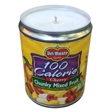 Soy CANdles Handmade Upcycled Recycled 8.25oz Mixed Fruit Can Organic Hemp Wick