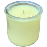 Citronella Lemongrass Soy Candles Handmade Upcycled Yogurt Jar Essential Oils