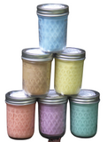 Pumpkin Spice Pastry Scented Candles Upcycled Mason Jar Soy Wax Organic Hemp Wick