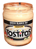 Queso CANdle 16oz Soy Wax Choice of Scents Organic Hemp Wick