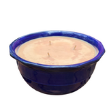 Pumpkin Spice Pastry Soy Candles Handmade Upcycled Ceramic Bowl Organic Hemp Wicks