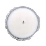Crocheted CANdle Sleeve Soy Candle 15oz Organic Hemp Wick