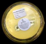 Citronella Lemongrass Soy Candles Handmade Upcycled Baking Crock 3 Organic Hemp Wicks Essential Oils