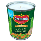 Peas and Carrots Eco Friendly Soy CANdle Organic Hemp Wick